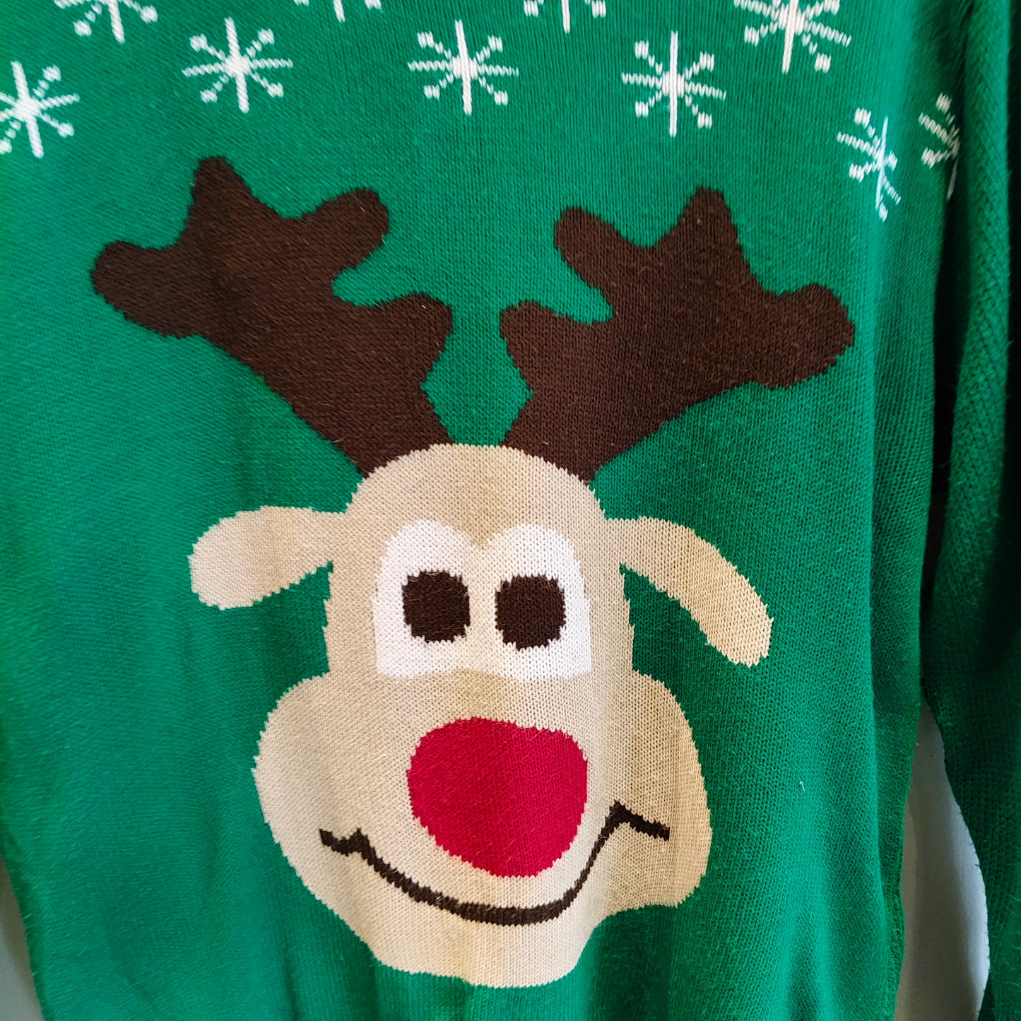 Phase Green Christmas Sweater