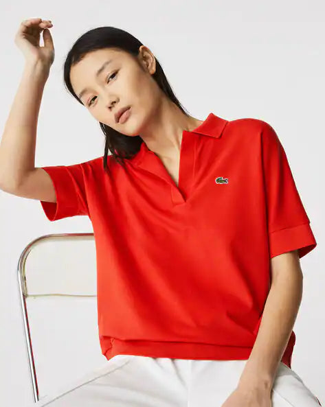 Lacoste Women's Lacoste Loose Fit Flow...