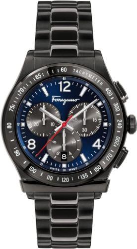 Ferragamo Chronograph Quartz Blue Dial Men's Watch