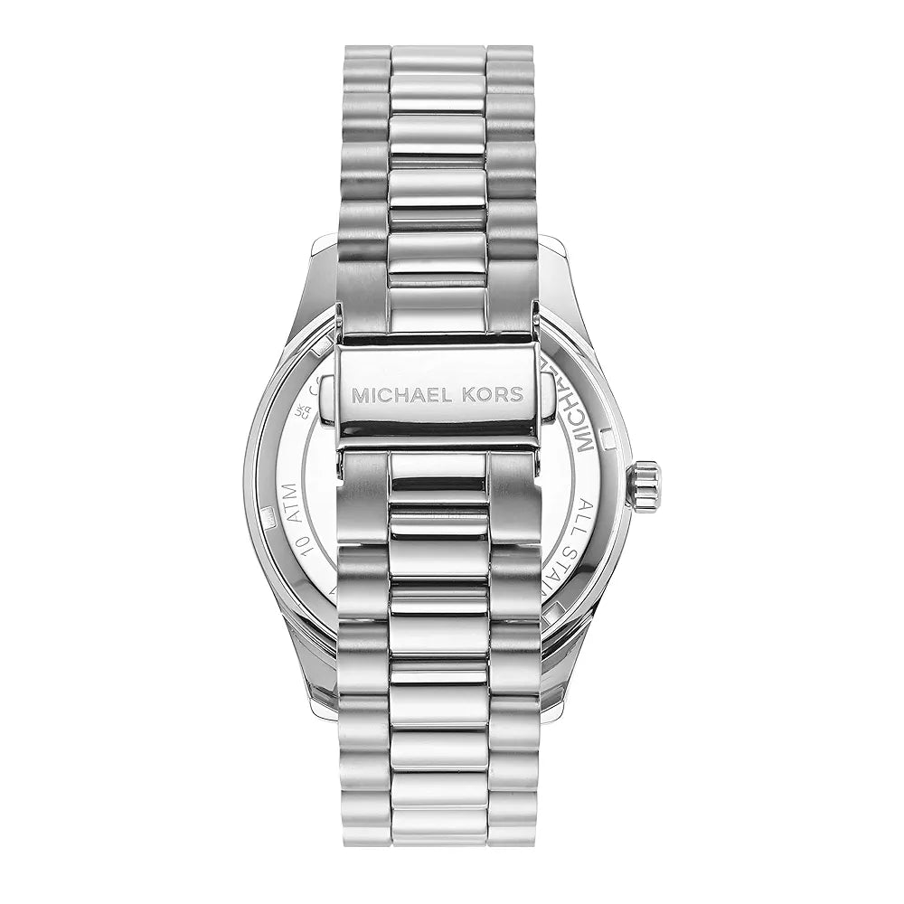 Michael Kors Lexington Chronograph Stainless Steel Watch, Stainless Multifunction, One Size, MK8946 - Lexington Multifunction Stainless Steel Bracelet Watch