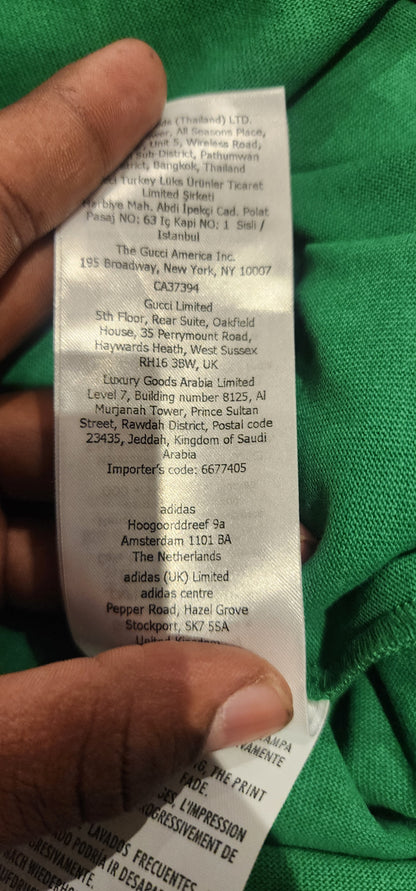 Gucci Adidas Long Sleeve Tee