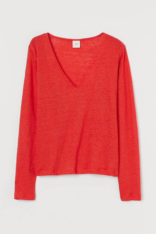 H&M Orange Top