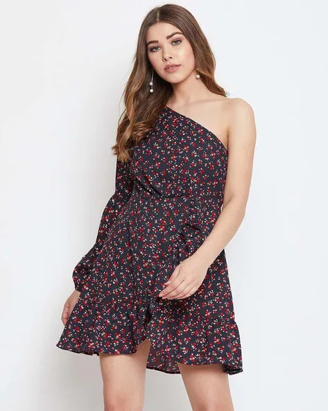 Berrylush
Floral Print Fit & Flare Dress