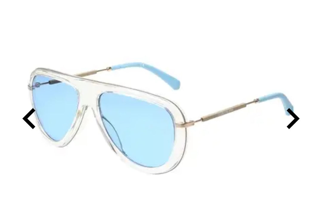 Calvin Klein Unisex Aviator Sunglasses