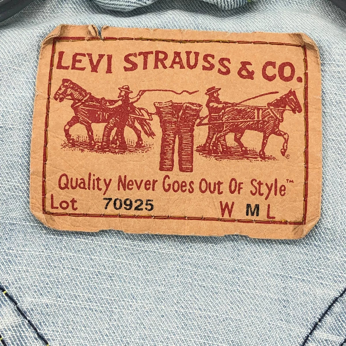 Vintage Levi's Strauss & Co Denim Trucker Jacket