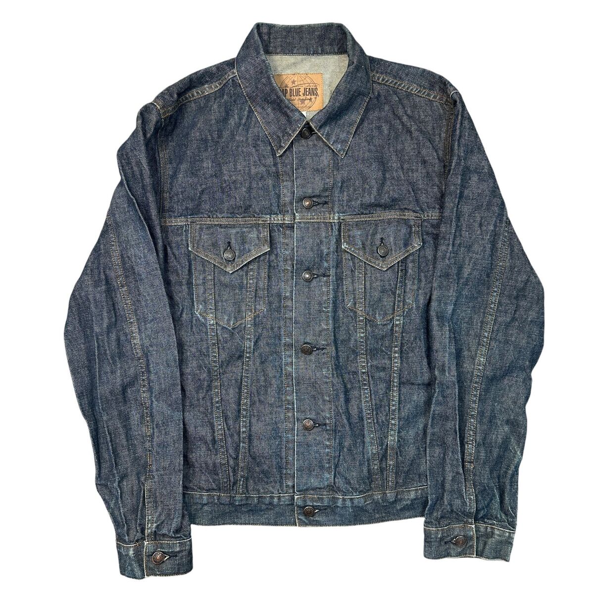 Gap Blue Jeans Denim Trucker Jacket