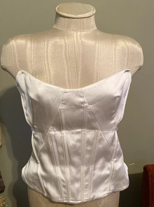 Zara White Corset