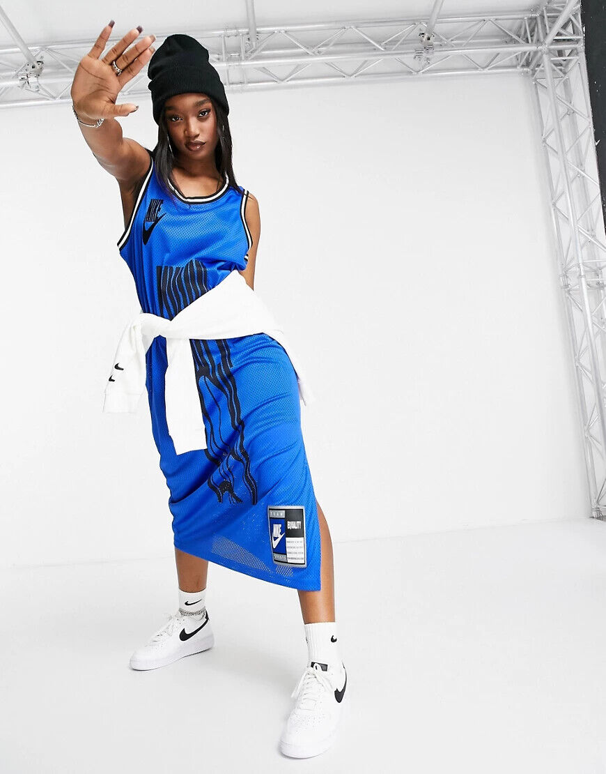 Nike Blue Jersey Dress