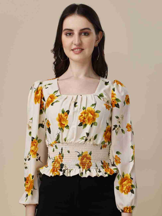 Sheetal Associates Floral Print Top