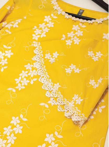 Mulmul Yellow Floral Dress Set of 2