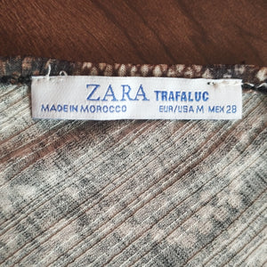 Zara Snake Print Top