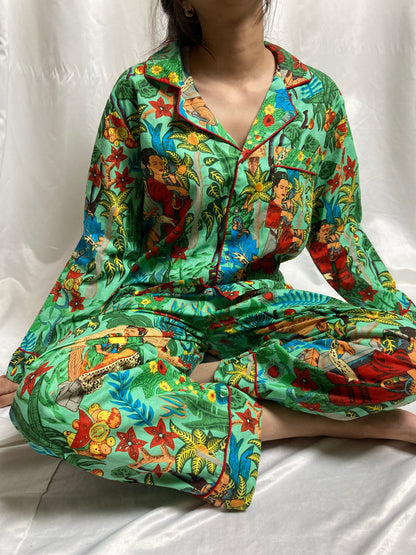 Mint Green Frida Pyjama Set