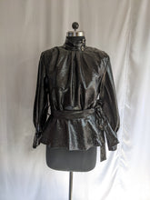 Load image into Gallery viewer, River Island Black Leather Top
