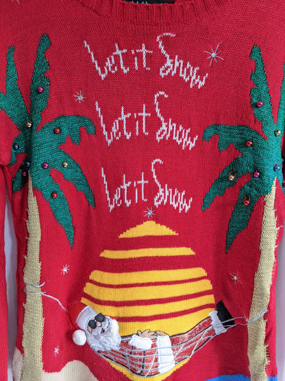 United States Red Christmas Sweater