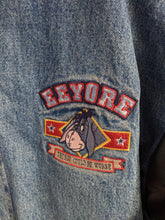 Load image into Gallery viewer, Disney Denim Eeyore Varsity Jacket
