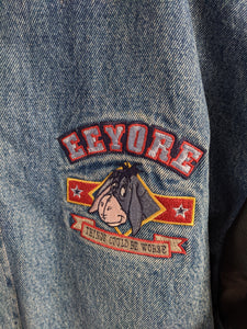 Disney Denim Eeyore Varsity Jacket