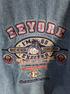 Disney Denim Eeyore Varsity Jacket
