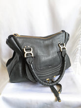 Load image into Gallery viewer, CHLOÉ Black Small Marcie Bag
