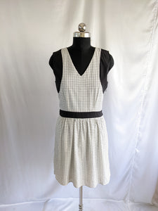 Vero Moda Black & White Checked Dress