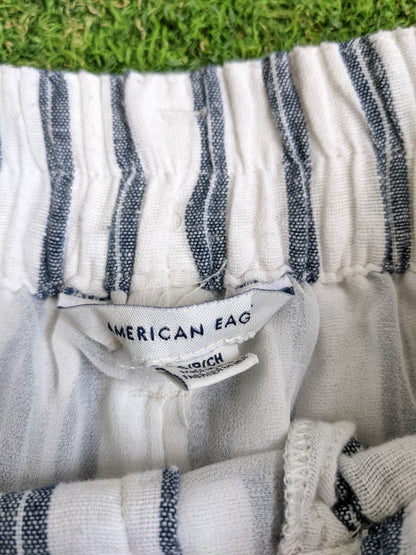 American Eagle High Waist Linen Pant