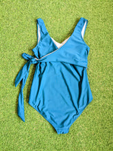 Load image into Gallery viewer, Shein Teal Monokini Swimwear ( With Cups)
